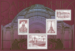 France 2018 Paris PHILEX Set Of 4 Stamps In Block MNH - Bruggen