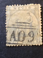 NEVIS SG 3  6d Grey Lilac On Greyish Paper FU   CV £60 - San Cristóbal Y Nieves - Anguilla (...-1980)