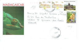 Madagascar 1903 + 1904x 2 + 1905 Lettre De 2013 - Madagaskar (1960-...)