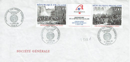 2538 A BIcent. De La Révolution Etats Généraux Oblit. Temporaire Conf. De Paris Interdiction Armes Chimiques 11-01-89 - Storia Postale