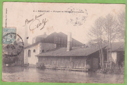 Belle CPA BEAULAC Forges Et Hauts-Fourneaux 33 Gironde - Autres & Non Classés