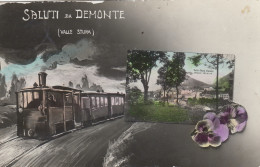 Piemonte  -  Cuneo  -  Demonte  -  Saluti Da Demonte  -  Panorama   - F. Piccolo  -  Viagg  - Molto Bella - Altri & Non Classificati