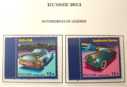 Russie 2013 YVERT N° 7445-7446 MNH ** + Conjoint Monaco - Ungebraucht