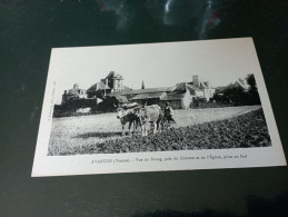 B1/255- AVANTON- Vue Du Bourg, Près Du Château Et De L'église, Prise Au Sud - Autres & Non Classés