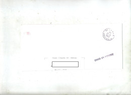 Grand Fragment De Lettre Cachet  Port Payé  Lumes - Manual Postmarks