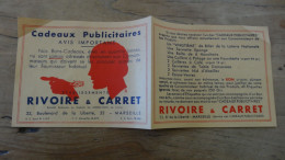 Publicité RIVOIRE & CARRET, Bon De 1936  ................ TIR2-POS17 - Advertising