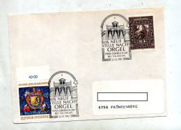 Lettre Cachet Oberndorf Orgue - Storia Postale