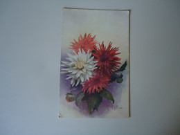 UNITED  KINGDOM  POSTCARDS  1926 FLOWER STUDIES     MORE  PURHASES 10% DISCOUNT - Other & Unclassified