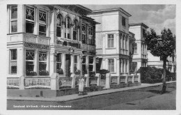 Ostseebad Ahlbeck Haus Strandterrasse Gl1951 #169.473 - Autres & Non Classés