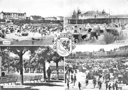 Ostseebad Ahlbeck Strand Seebrücke Musikpavillon Gl1971 #169.472 - Altri & Non Classificati