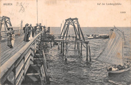 Ostseebad Ahlbeck Auf Der Landungsbrücke Gl1906 #169.485 - Other & Unclassified