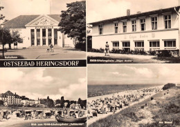 Ostseebad Heringsdorf Kulturhaus Erholungsheim Strand Gl1969 #169.510 - Sonstige & Ohne Zuordnung