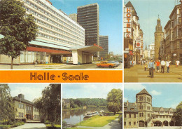 Halle A.S. Teilansichten Mehrbildkarte Ngl #171.761 - Autres & Non Classés