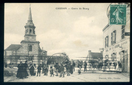 CPA - (56) Caudan - Centre Du Bourg (Oblitération à étudier) - Sonstige & Ohne Zuordnung