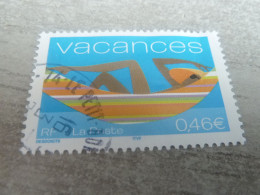 Timbre Pour Vacances - 0.46 € - YT 3493 - Multicolore - Oblitéré - Année 2002 - - Used Stamps