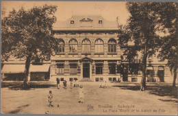 CPA CARTE POSTALE BELGIQUE BRUXELLES-ANDERLECHT LA PLACE WAYEZ  ET LA JUSTICE DE PAIX - Anderlecht