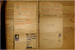 ENTIER POSTAL.ENVELOPPE PUBLICITAIRE. MARIANNE DE GANDON N° 886. 1954. LES PANNEAUX BLEUS. PARIS POUR LEVALLOIS-PERRET - Buste Postali E Su Commissione Privata TSC (ante 1995)