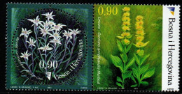 Bosnien Herzegowina 2003 - Mi.Nr. 298 - 299 - Postfrisch MNH - Blumen Flowers - Otros & Sin Clasificación