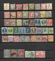 Anciens Etats Et Reich  Lot Pour Recherches  47 Timbres - Sammlungen