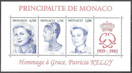 Monaco 2004 Grace Kelly Gracia Patricia Yv. BF 89 Michel No. Bl. 86 (2710-12) ** Neuf MNH Postfrisch - Blocs