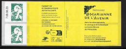 Marianne De L'Avenir Balez Carnet Sagem Daté 08.08.23 - Booklets