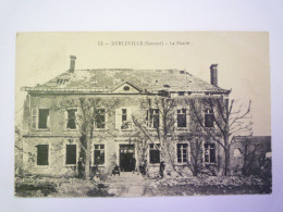 2024 - 1748  HERLEVILLE  (Somme)  :  La MAIRIE   XXX - Autres & Non Classés