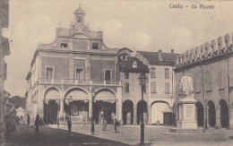 Emilia Romagna  -  Ferrara   -  Cento  -   La Piazza   - F. Piccolo  -  Viagg  - Bella Animata - Autres & Non Classés