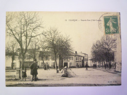 2024 - 1749  COURCON  (Charente-Maritime)  :  Grande Rue  (côté Ouest)   1915   XXX - Autres & Non Classés