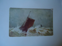 FRANCE POSTCARDS  PAINTINGS SALON DE PARIS  BOATS    MORE  PURHASES 10% DISCOUNT - Otros & Sin Clasificación