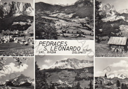 CARTOLINA  C11 PEDRACES S.LEONARDO M.1400,BOLZANO,TRENTINO ALTO ADIGE-VAL BADIA-DOLOMITI-VACANZA,NON VIAGGIATA - Bolzano (Bozen)