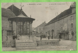 A166  CPA  ORCHAMPS  (Jura)  Le Puits  -  Animée  ++++ - Sonstige & Ohne Zuordnung