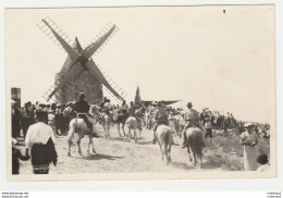 13 FONTVIEILLE Le Moulin à Vent De Daudet Gardians Chevaux VOIR Au DOS Tampon Musée Alphonse Daudet - Fontvieille