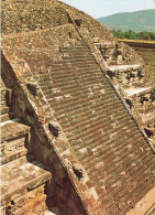 MEXIQUE - Front View Of The Temple Of Quetzalcoatl - Escalier - Carte Postale - Mexiko