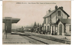 AUNEAU  -  Gare D' Auneau -Ville  -  Lignes De Chartres Et De Dreux - Auneau