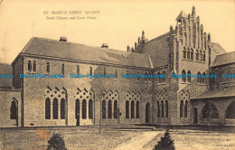 R042216 St. Marys Abbey. Quarr. South Cloister And Guest House - World