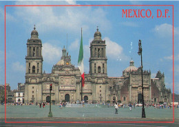 MEXIQUE - Mexico DF - La Catedral Metropolitana - Inah CNCA Mex - Animé - Carte Postale - Mexique