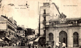 [92] Hauts De Seine > Saint Cloud     /  LA GARE  DE L'OUEST/ / RARE   ANIMATION / 109 - Saint Cloud