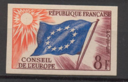 Conseil De L'Europe Drapeau De 1958 Sans Trace De Charnière Cote 90 € - Non Classificati