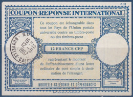 NOUVELLE CALEDONIE - COUPON-REPONSE INTERNATIONAL NOUMEA 1967 - Lettres & Documents