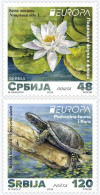 SERBIA 2024 Europa CEPT. Underwater Fauna & Flora (Preorder) - Fine Set MNH - Serbien