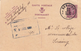Lettres & Documents  Belgique België Belgium  Seraing  1925 - Lettres & Documents