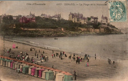 N°2290 W -cpa Dinard -la Plage Et La Malouine- - Dinard