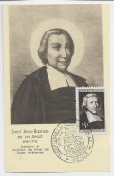 FRANCE 15FR ST JEAN BAPTISTE DE LA SALLE REIMS 28.29 AVRI 1951 - 1950-1959