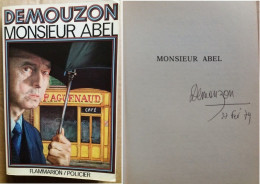 C1 Alain DEMOUZON - MONSIEUR ABEL EO 1979 Dedicace ENVOI SIGNED Port Inclus France - Signierte Bücher