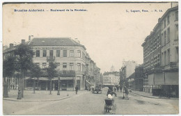 CPA CARTE POSTALE BELGIQUE BRUXELLES-ANDERLECHT BOULEVARD DE LA REVISION - Anderlecht