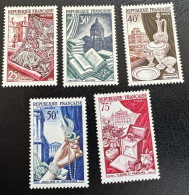 France 1954  Y Et T  970/4   ** Neuf Sans Charnière - Unused Stamps