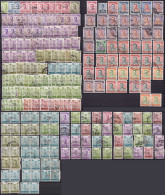 Siam/Thailand - Large Nice Lot Of Old Stamps Stempelfundgrube   (6566 - Thaïlande