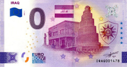 Billet Touristique - 0 Euro - Iraq (2022-1) - Private Proofs / Unofficial