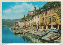 8AK4002 Suisse MORCOTE Lac De Lugano Vue Generale  2 SCANS Voitures - Lugano