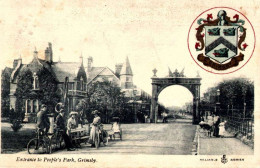 Angleterre - Entrance To People's Park, Grimsby / 109 - Andere & Zonder Classificatie